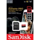 Карта памяти microSDXC SanDisk Extreme Pro 256Gb c10 V30 (R200MB/s,W90MB/s)+(adapter) SDSQXCD-256G-GN6MA - изображение 3