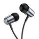Наушники Hoco Spring metal universal earphones with mic M108 серые - изображение 2