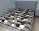 Одеяло из овечьей шерсти Кусочки, размер 195 см * 215 см - изображение 2