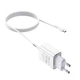 Сетевое зарядное устройство HOCO C81A + кабель USB - Type-C 1м 1USB, 2.1A White - изображение 6
