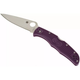 Ніж Spyderco Endura 4 Flat Ground Purple (C10FPPR) - зображення 3