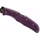 Ніж Spyderco Endura 4 Flat Ground Purple (C10FPPR) - зображення 5