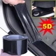 Универсальная защитная пленка 5D на пороги-бампер 7см-3м Карбон - изображение 5