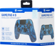 Gamepad bezprzewodowy Snakebyte GAME:PAD 4 S dla PS4 Blue Camouflage (4039621912726) - obraz 4