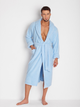 Халат чоловічий махровий DKaren Male Housecoat 130 2XL Light Blue (5901780662806) - зображення 1