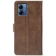 Чохол-книжка Crazy Horse Clasic для Motorola G54 5G Brown (Front) (50581) - изображение 3