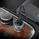 Адаптер автомобільний Hoco Type-C to Type-C cable Sprinter dual port Car charger NZ8 |1USB/1Type-C, QC/PD, 43W/3A| Blue - зображення 4