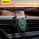 Держатель Baseus Stable Gravitational Wireless Charging Car Mount Pro (Air Outlet Version) |15W| - изображение 10