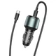 Адаптер автомобільний Hoco Type-C to Type-C cable Galloper NZ9 |1USB/2Type, 95W/3A, PD/QC| Black - изображение 7