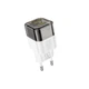 Адаптер мережевий HOCO Transparent tribute single-port C125A |1Type-C, PD/QC, 20W/3A| - зображення 4