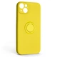 Чехол ArmorStandart Icon Ring для Apple iPhone 14 Plus Yellow (ARM68700) - изображение 1