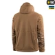 Куртка M-Tac флисовая Windblock Division Gen.II Coyote Brown M - изображение 4