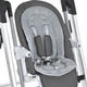 Детский стульчик для кормления качели 2 в 1 El Camino DEBUT ME 1102 Serious Gray - изображение 6