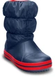 Зимові дутіки Crocs Winter Puff Boot Kids 26 Темно-синій/червоний 14613 - зображення 3
