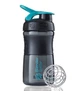 Шейкер спортивний (пляшка) BlenderBottle SportMixer 20oz/590ml Black/Teal - изображение 1