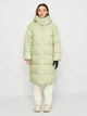 Пуховик зимний длинный женский 4F Down Jacket F238 4FAW23TDJAF238-42S S Зеленая (5904698478910) - изображение 1