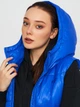 Теплый жилет короткий женский 4F Vest F073 4FAW23TVESF073-36S M Синий (5904698480739) - изображение 4