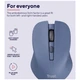 Мышка Trust Mydo Silent Wireless Blue (25041) - изображение 6