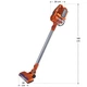 Акумуляторний пилосос 2в1 VAC100Pro Помаранчевий - зображення 10