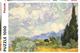 Puzzle Piatnik Pole pszenicy z cyprysami Vincent van Gogh 1000 elementów (9001890539145) - obraz 1