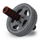 Колесо ролик для преса спортивний гімнастичний тренажер для преса Power System PS-4042 Grey/Black (OPT-6761) - зображення 1