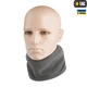 Шарф-труба M-Tac Elite короткий з затяжкою фліс (270г/м2) Grey S/M - зображення 2
