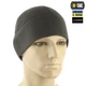 Шапка M-Tac Watch Cap фліс Light Polartec Dark Grey M - зображення 3