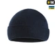 Шапка тонка в'язка 100% акрил Dark Navy Blue - изображение 4