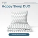 Комплект постільної білизни ТЕП Happy Sleep Duo Pearl Dream - GREY (Перлинна Мрія - СІРИЙ) двоспальний 180х215 - зображення 1