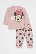 Костюм дитячий рожевий Mickey Mouse H&M 92см (400093522) - зображення 1