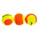 Мячи для большого тенниса Zelart Weilepu Action T966 3 мяча в комплекте Orange-Yellow - изображение 1