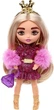 Барби Экстра Мини в блестящем платье Barbie Extra Minis Wearing Shimmery Dress HJK67 - зображення 2