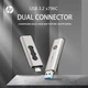 Флешка HP 2в1 256GB Type-C/USB 3.2 для Macbook/Android/ПК - зображення 2