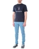 Футболка чоловіча TRUSSARDI JEANS (52T00625-1T005651-U281/22) Синій XXL - изображение 2