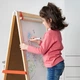 Фламастери для мольберта, 4шт. + губка Ikea MÅLA 504.565.92 - зображення 4