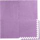 Мат-пазл (ласточкин хвост) Cornix Mat Puzzle EVA 120 x 120 x 1 см Фиолетовый (XR-0232) - изображение 2