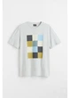 Футболка H&M XS Светло-серый 1036336_квадр_02 - изображение 1