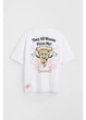 Футболка H&M XS Белый 1034065_пица_13 - изображение 3