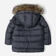 Детская зимняя длинная куртка для мальчика Minoti 15coat 43 39613JNR 92-98 см Черная (5063025183955) - изображение 7