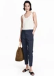 Брюки H&M 32 Темно-синий 0298973_синий_17 - изображение 2