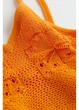 Топ-блузка H&M S Оранжевый 1072596_02 - изображение 2