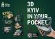 Набір листівок 3D PocketCityAR Kyiv Cards - изображение 2