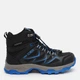 Детские демисезонные ботинки для мальчика CMP Kids Byne Mid Wp Outdoor Shoes 3Q66894-76UM 33 Nero-royal (8059342418983) - изображение 1