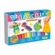 Набор для лепки с воздушным пластилином Elastic Clay 70141, 30 стиков - изображение 1