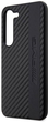 Панель Mercedes AMG Carbon Stripe Embossed для Samsung Galaxy S23 Plus Чорний (3666339113100) - зображення 1