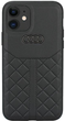 Etui plecki Audi Genuine Leather do Apple iPhone 12/12 Pro Black (6955250224420) - obraz 1