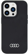 Etui plecki Audi Silicone Case do Apple iPhone 14 Pro Black (6955250225274) - obraz 1