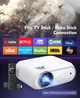 Мультимедийный домашний проектор Elephas BL108 Full HD 8500 Лм с динамиками - изображение 4