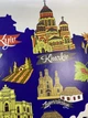 Яскрава карта України зі визначними пам'ятками та містами (наклейки для школи наклейки на стіну в клас) матова 1000х760мм - зображення 4