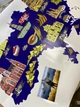 Яскрава карта України зі визначними пам'ятками та містами (наклейки для школи наклейки на стіну в клас) матова 1000х760мм - зображення 6